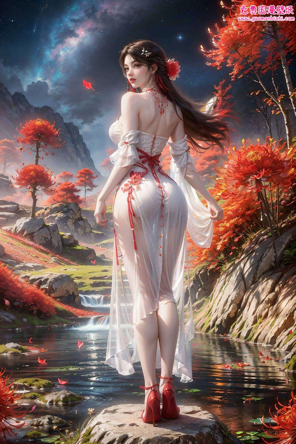 犹如梦幻仙境翩翩若仙子降临尘世