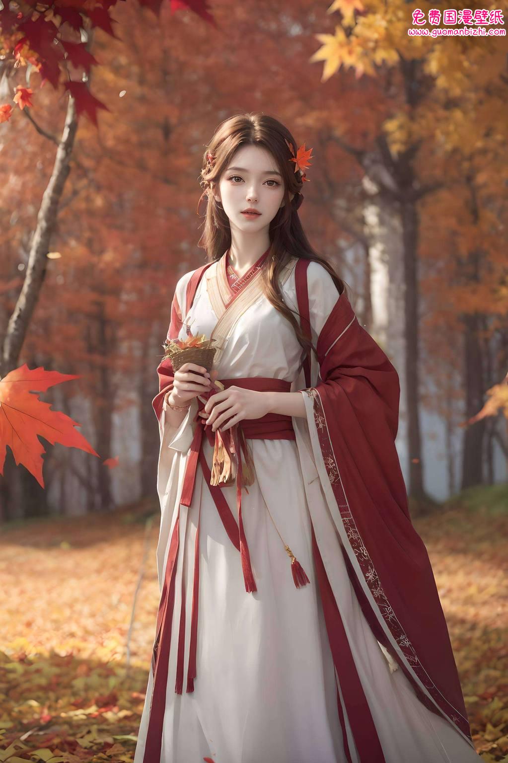 犹如灰烬中诞生的火灵儿一般美得不要不要的