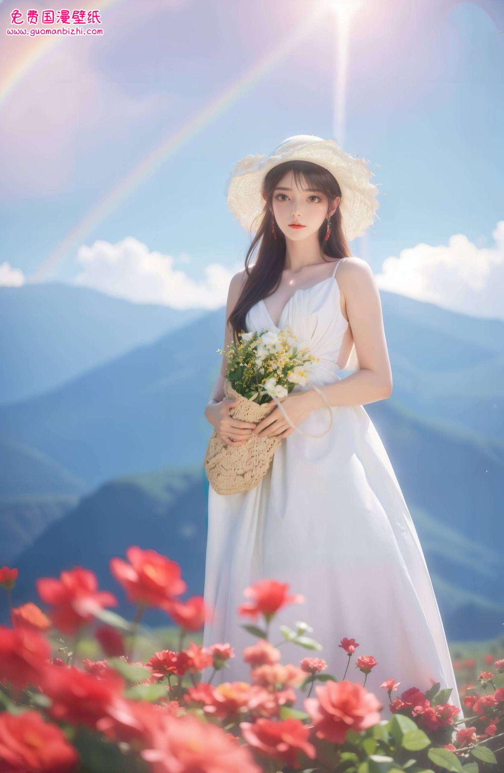 今天给大家带来一款梦幻般的紫色壁纸哦！🌸🎨 这里有国漫界的超级女神——火灵儿各位小可爱们