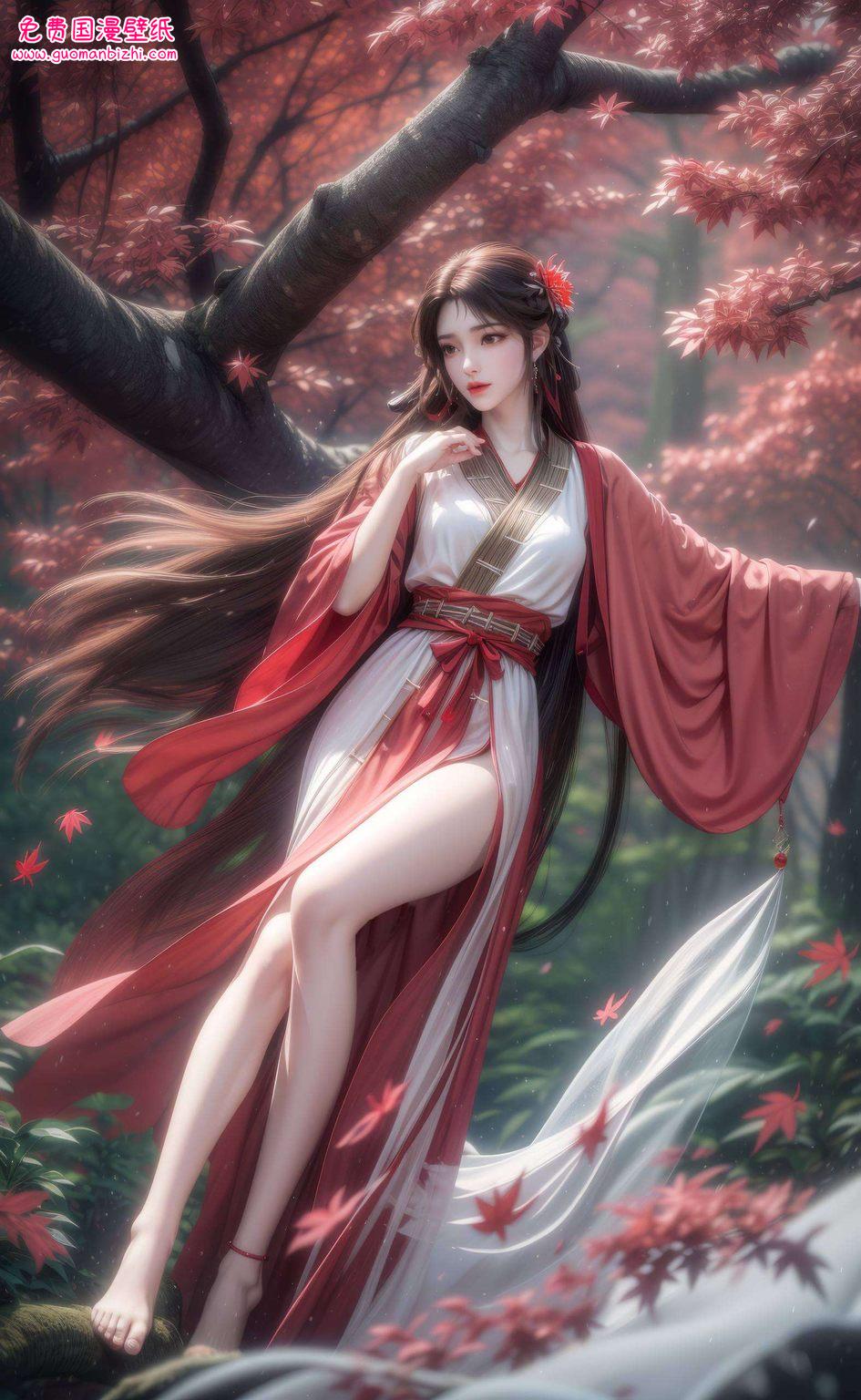 成为了无数动漫迷心中的国漫女神每一次凝视