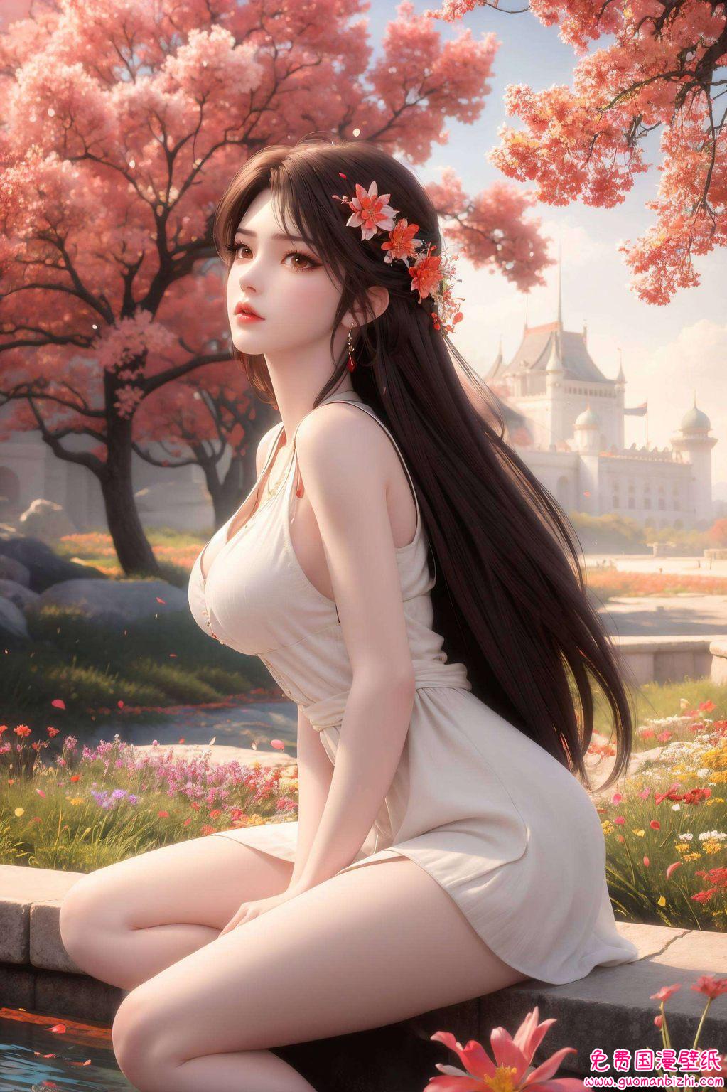 是国漫中不可多得的美丽女神石昊扛着火灵儿