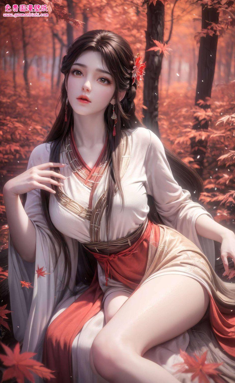 都是动漫美女画卷上的一笔细腻勾勒美得如此不真实