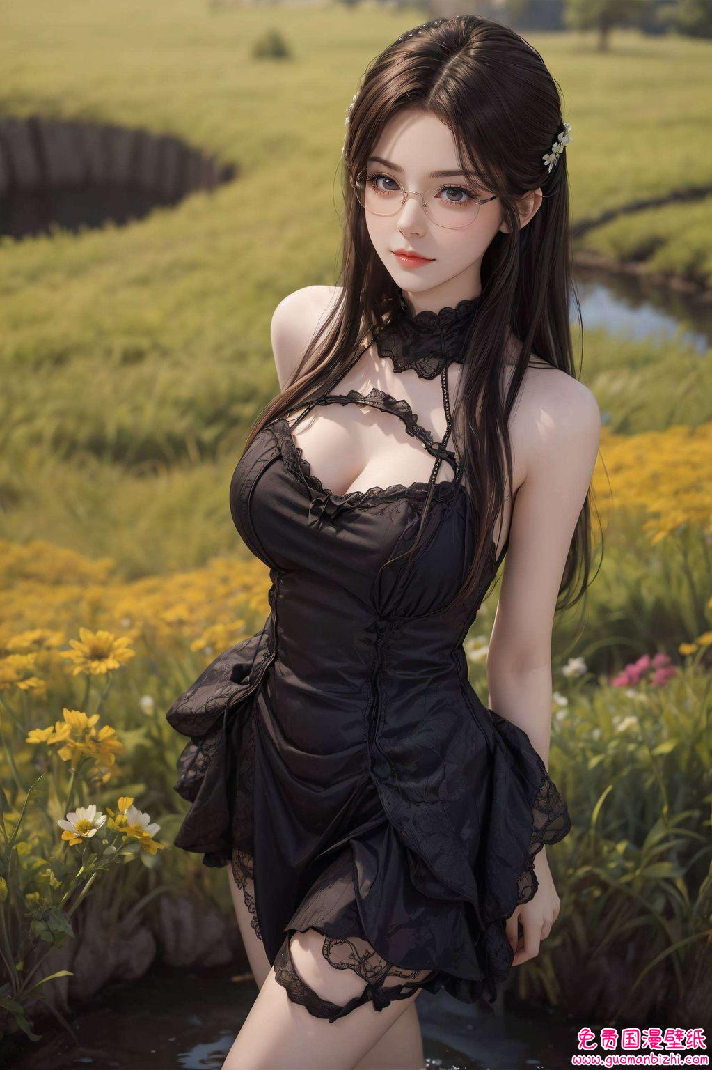 在这绚烂的动漫世界里将她的风采定格