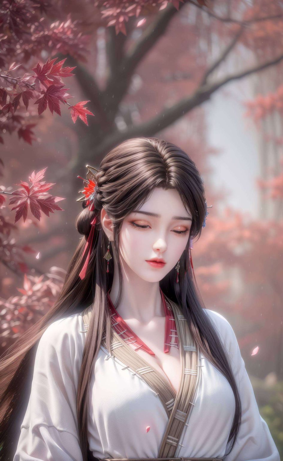 今天给大家带来一组超级养眼的国漫女神平板壁纸哦！🌟 首先嘿