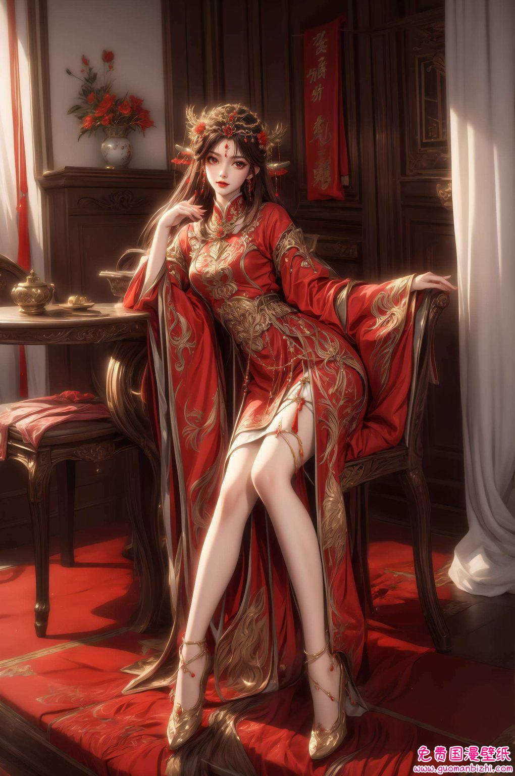 每一个转身都散发着无尽的魅力将带你领略国漫美女的独特韵味
