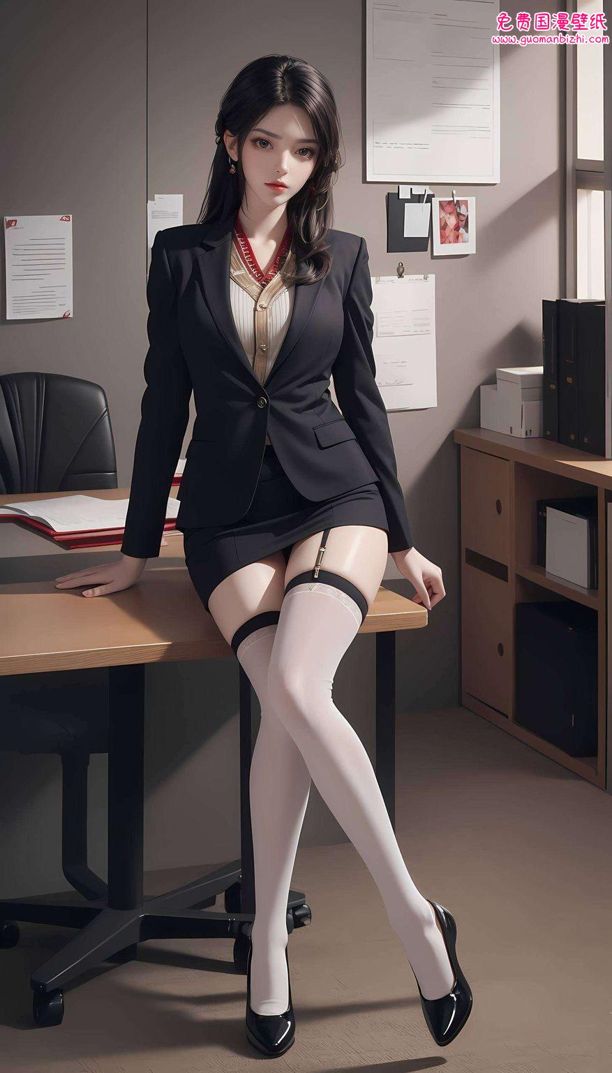 她的身影在完美世界的绚丽画卷中