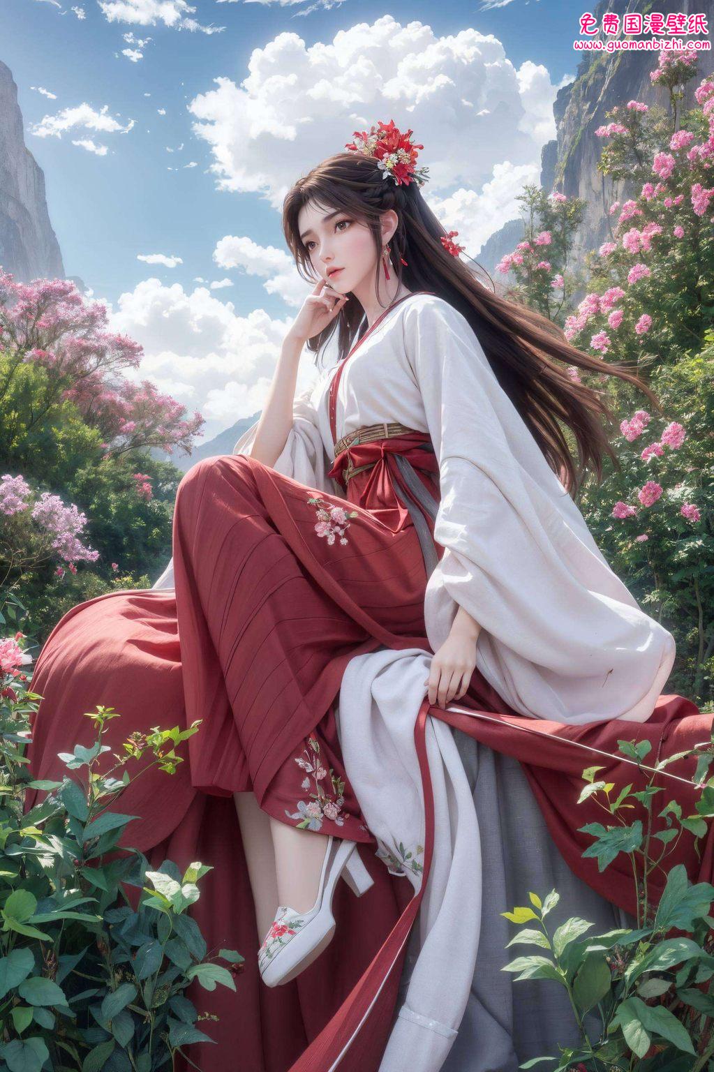 不仅眼神灵动今天给大家带来一款超梦幻的紫色壁纸哦！🌸 火灵儿上界建模