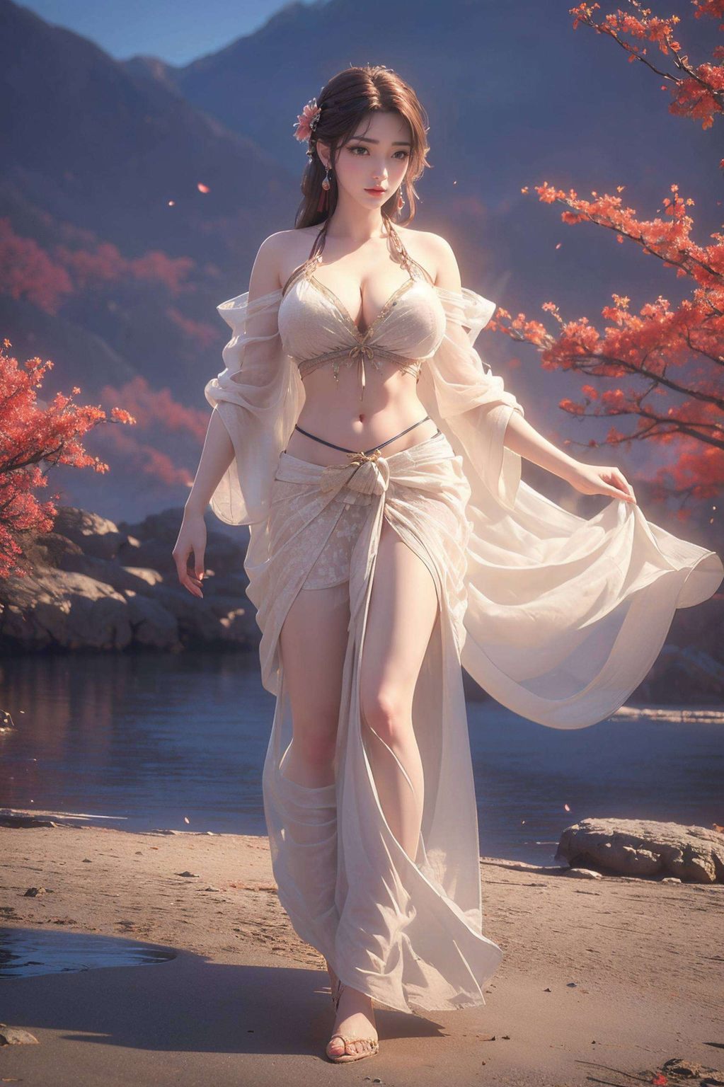 就像是从《完美世界》里跳出来一样让这位国漫美女陪伴你的每一天吧！✨🌟