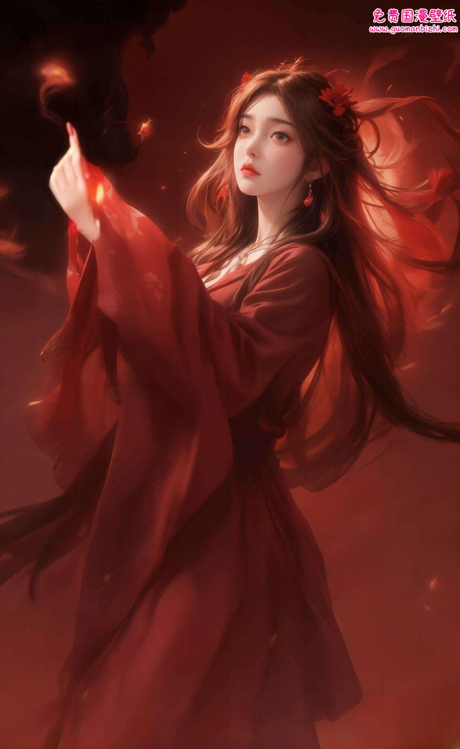 火灵儿的形象仿佛从完美世界走来如同火焰般热情