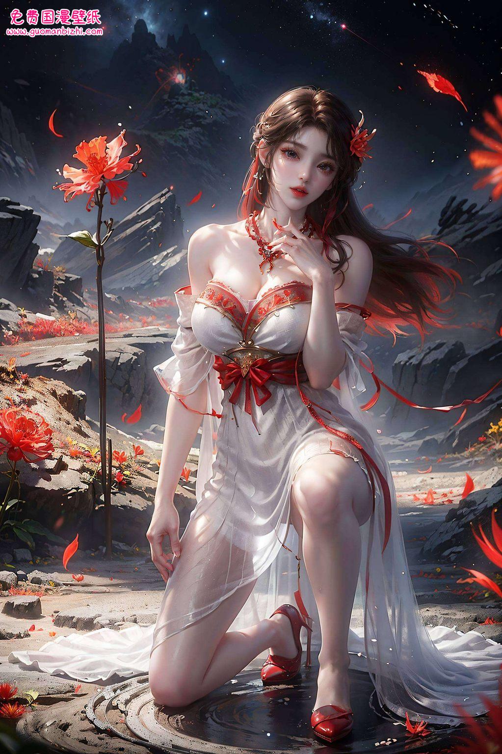 还有一颗充满活力的心哦~ 这款壁纸把她的小机灵和玄幻气质完美展现嗨呀