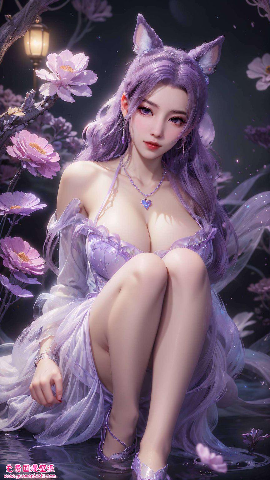 火灵儿的形象犹如一颗璀璨的星辰这不仅是一幅壁纸