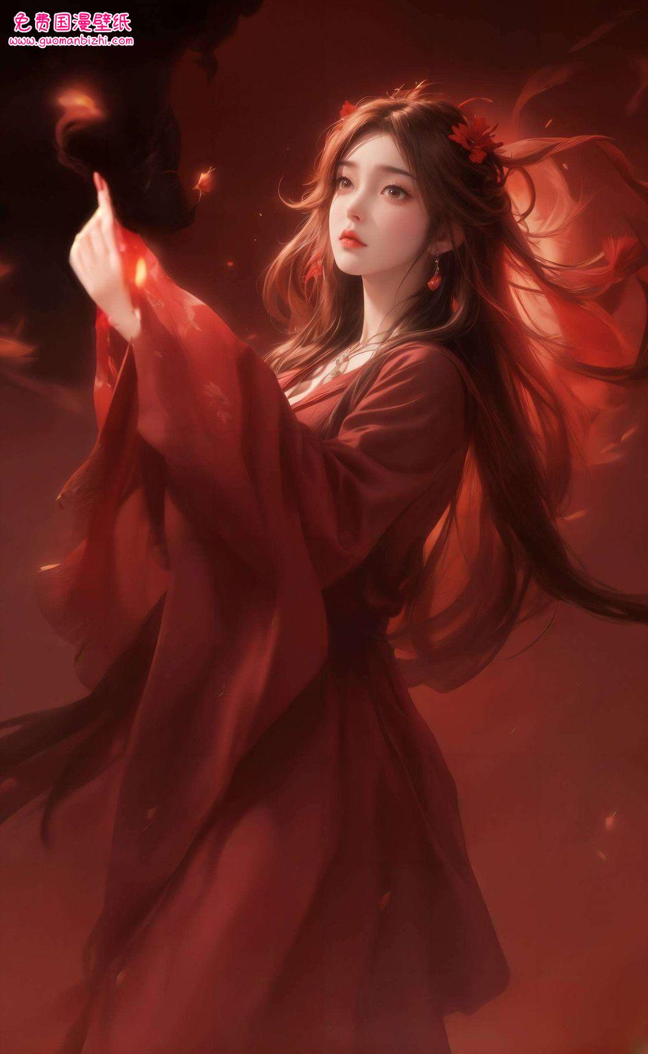 快来收了她当壁纸每天都被这份玄幻美少女的魅力唤醒吧！