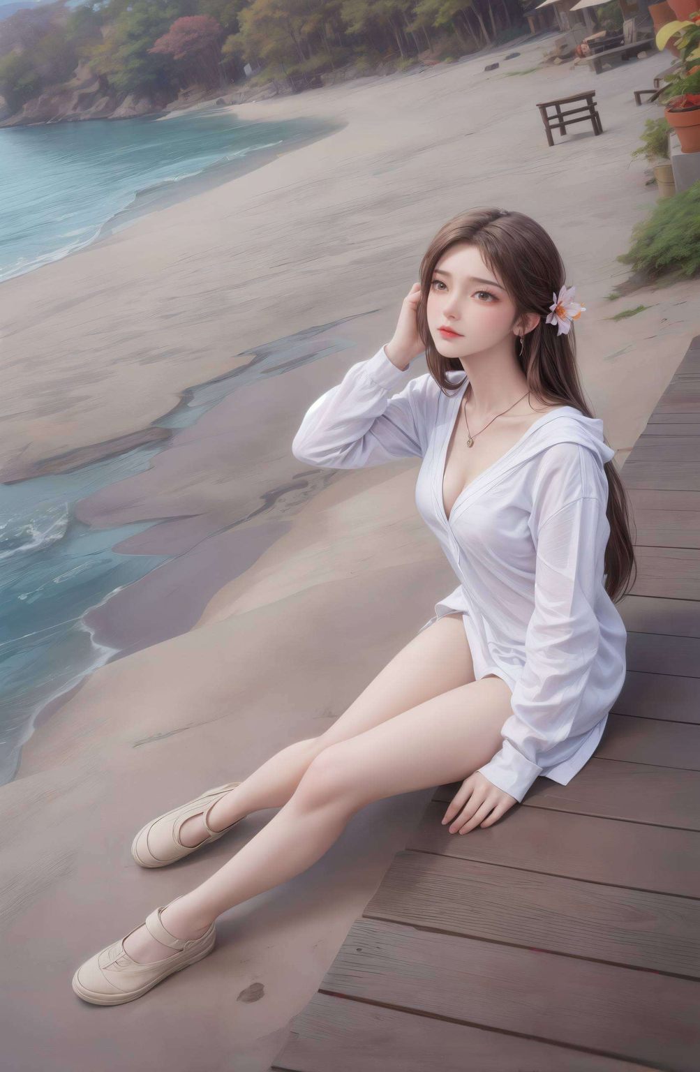 成为了国漫壁纸中的绝美精灵让人感受着动漫世界的魔幻与温柔