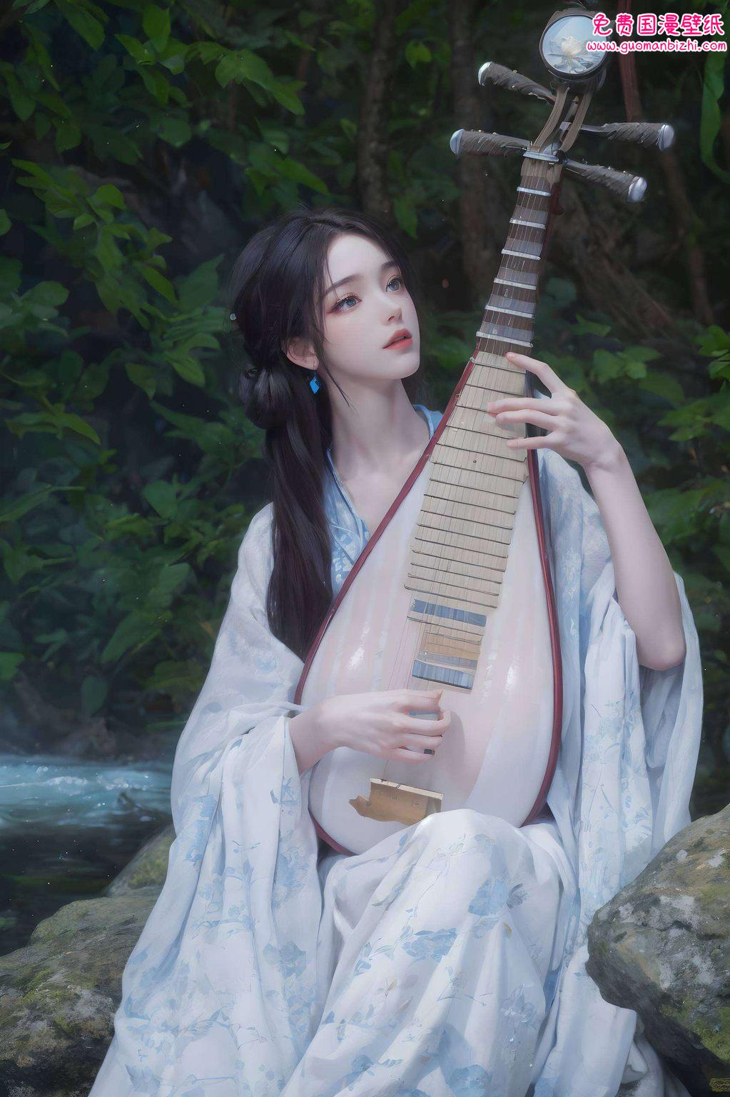 今天给大家带来两款超萌的壁纸主角——荒跟火灵儿！荒可是那个在《完美世界》里英勇无畏的少年火灵儿壁纸上的她