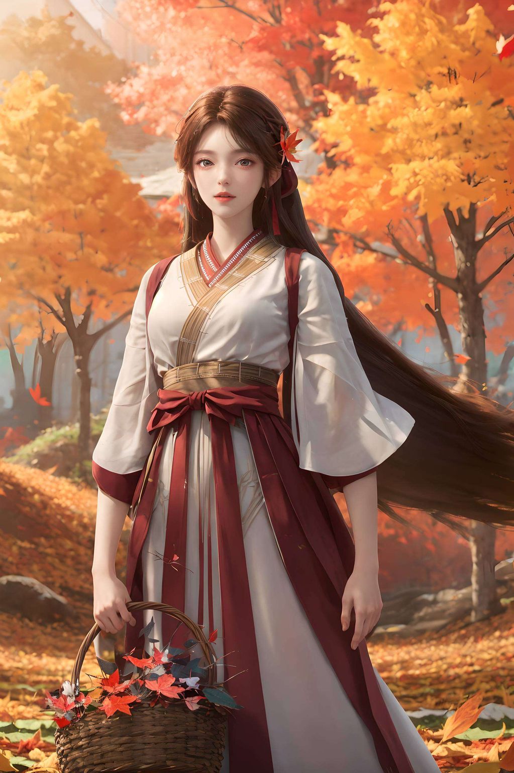仿佛一抹热烈的国漫之魂她的身影在完美世界的桑树下显得愈发灵动