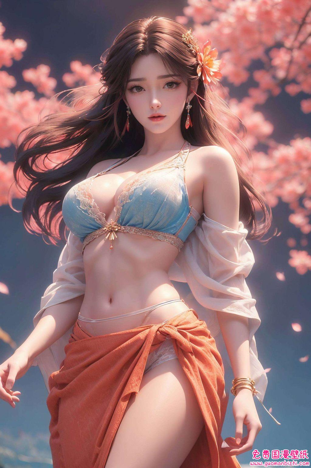 在每一次转身间成为了无数国漫迷心中的女神