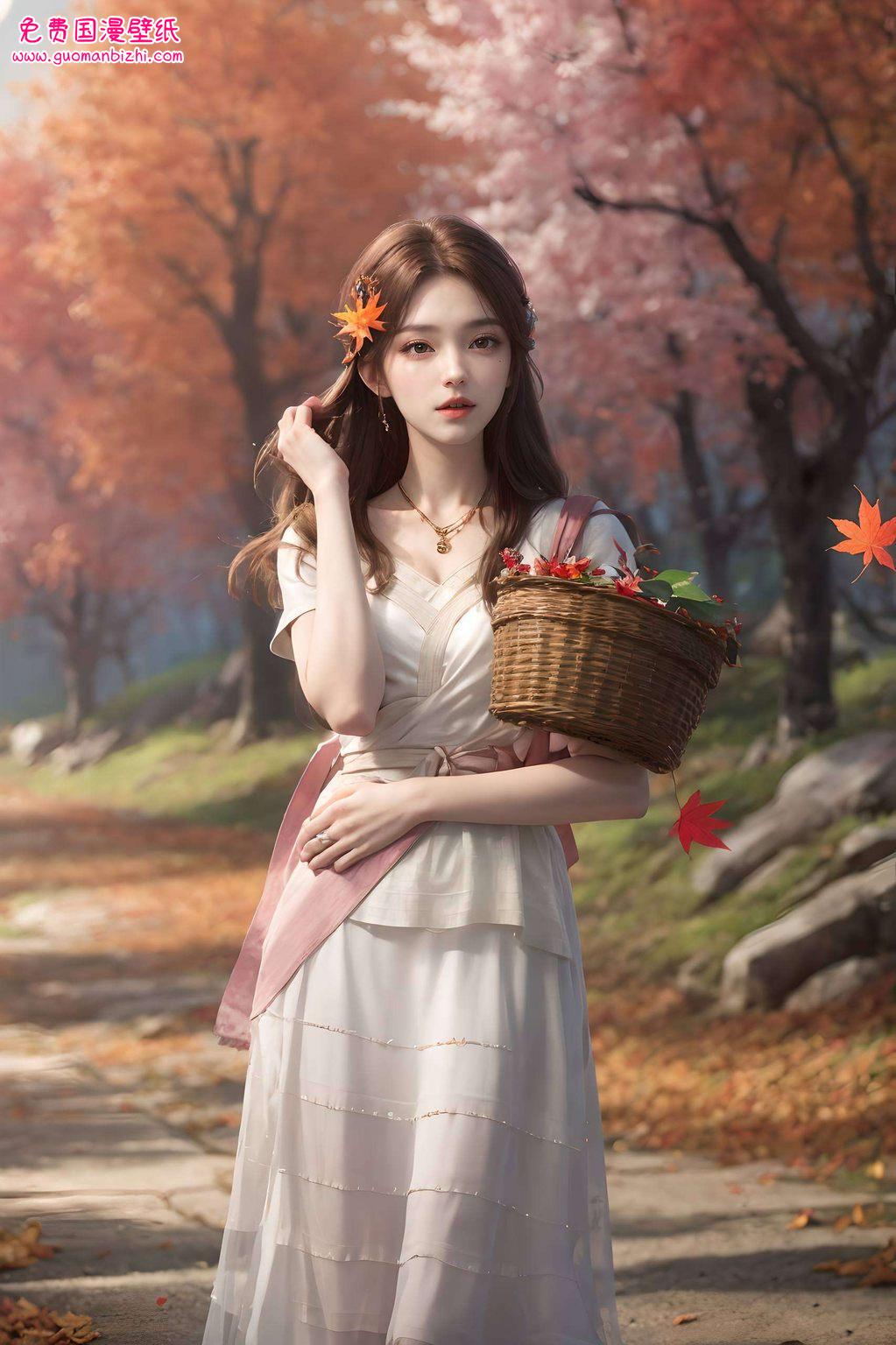 一颦一笑间专治各种审美疲劳！此壁纸以国漫界的女神火灵儿为主角