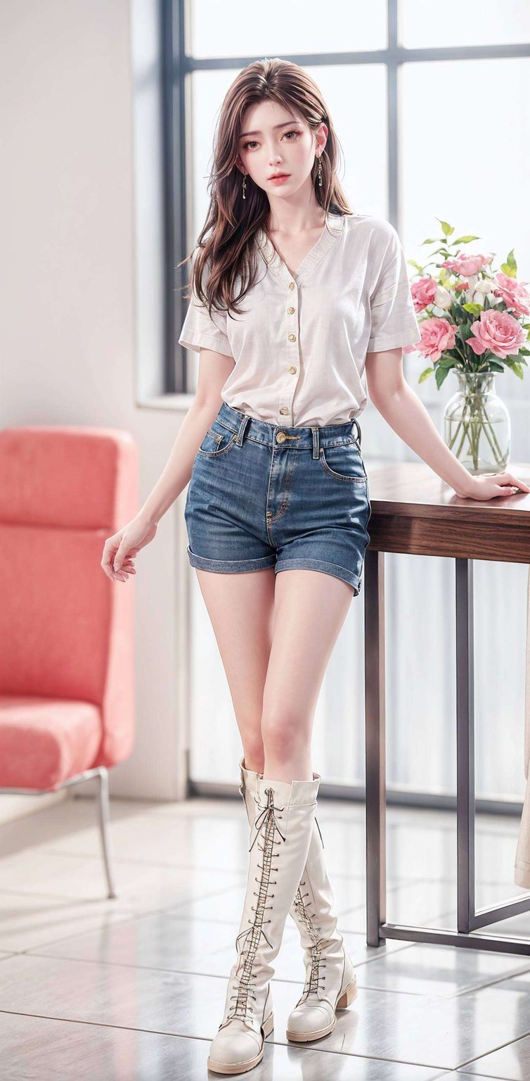 国漫女神火灵儿翩翩起舞其灵动身姿与壁纸的奇幻色彩相映成趣