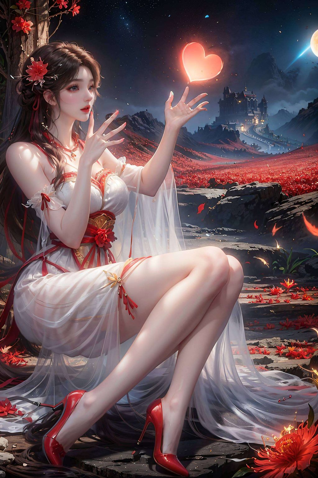 如一朵绽放的火焰每一个瞬间都该是完美的壁纸