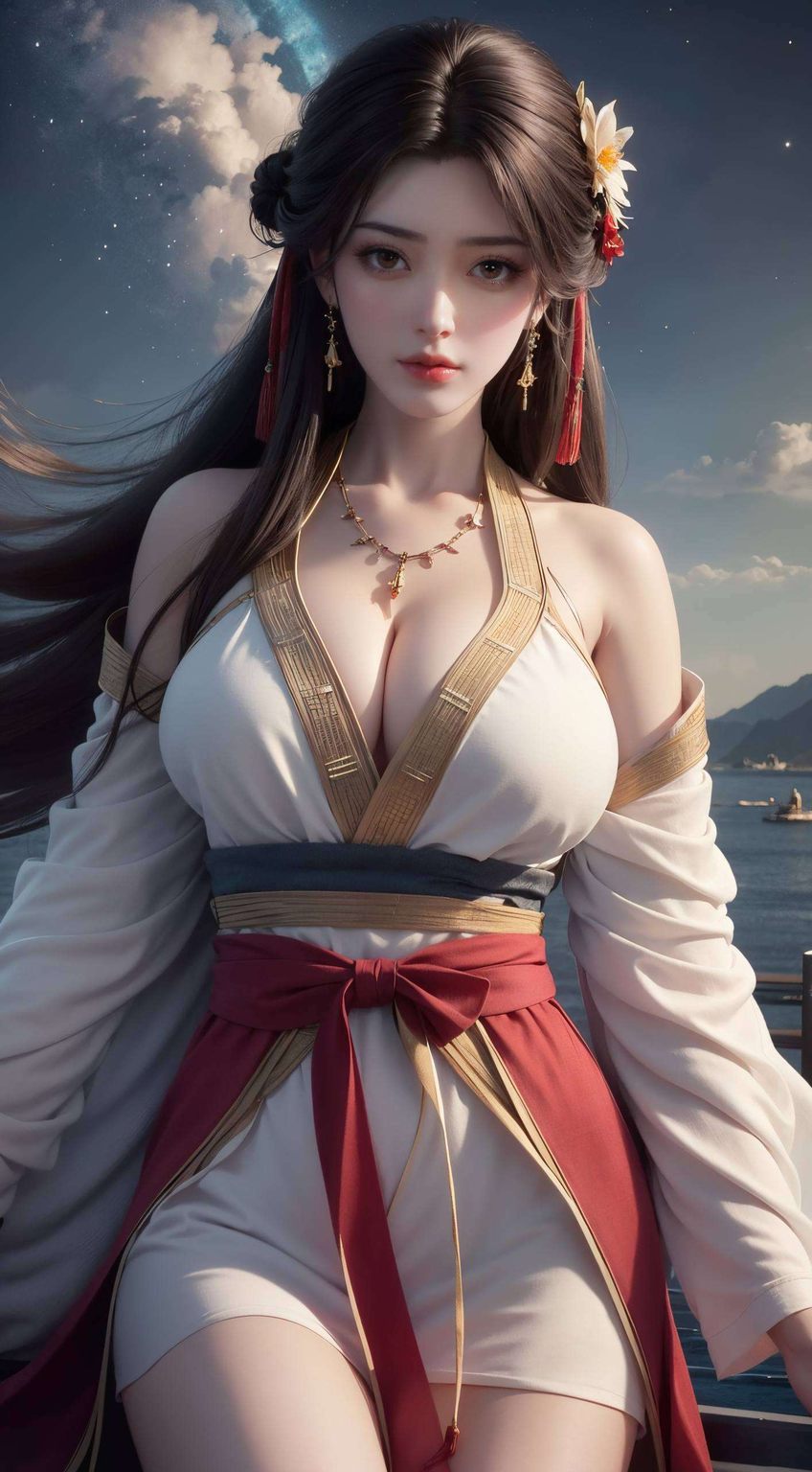 她是国漫中的女神她的一颦一笑