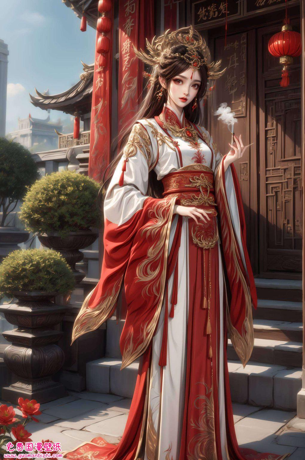 今天给大家带来一组超级梦幻的古风漫画壁纸嘿
