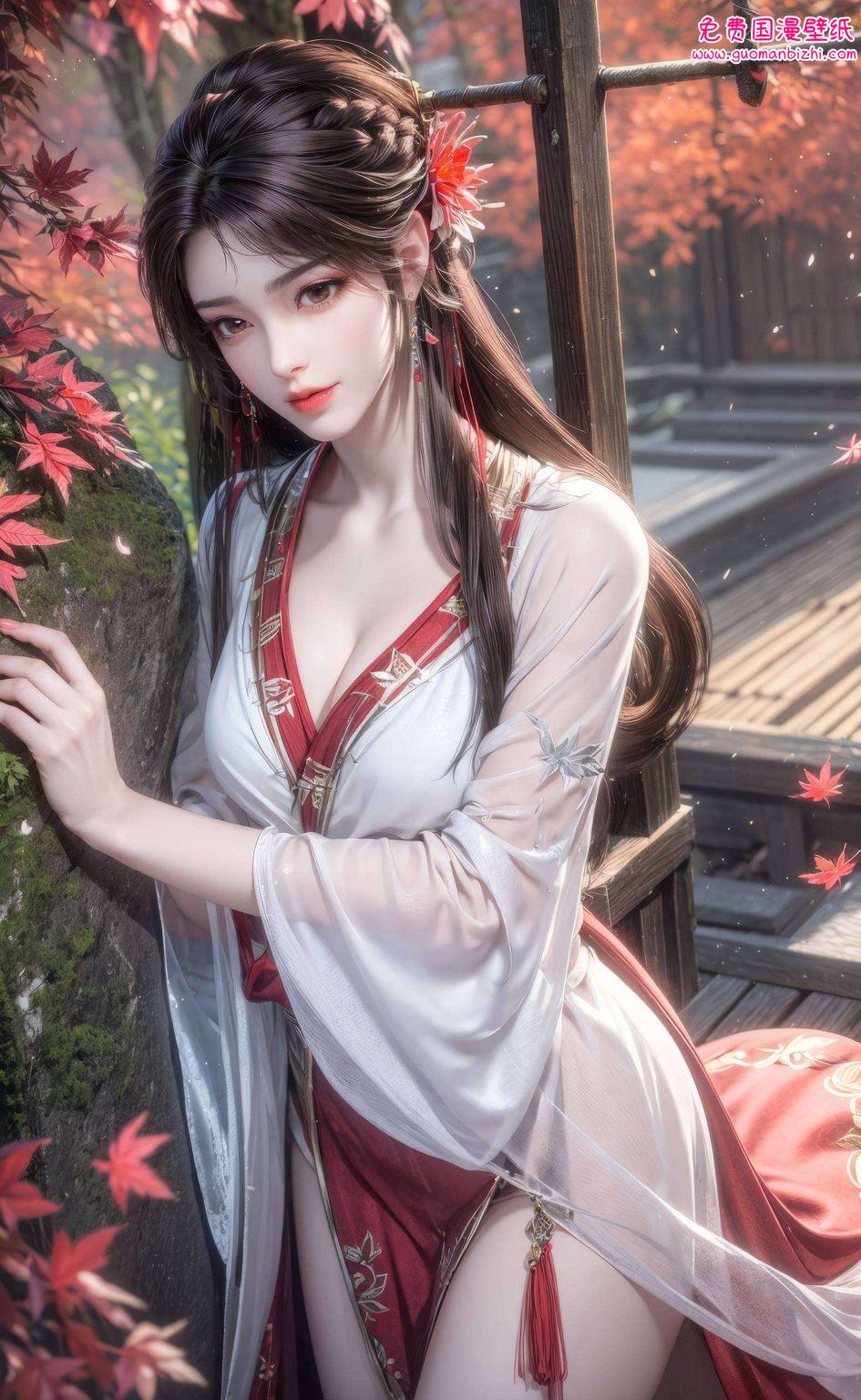 这位国漫美女都似乎能引领我们走进那完美世界的玄幻境界