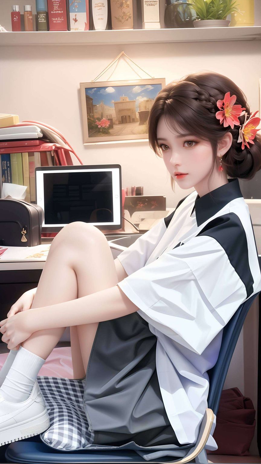 那紧紧相拥的画面谁不想把这份国漫美女的甜蜜