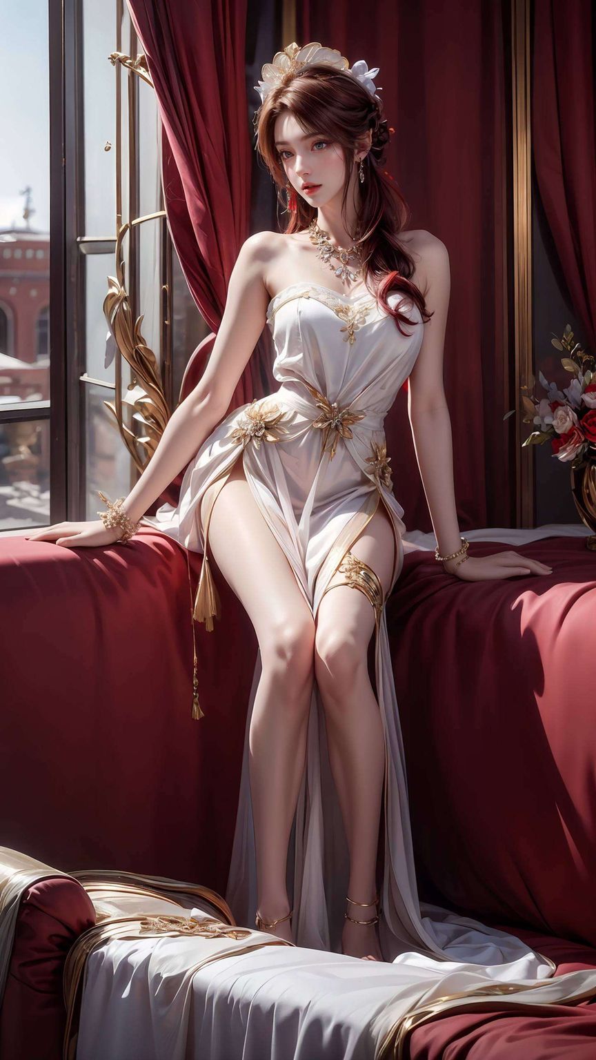 在这绚烂的动漫世界中她的每一次舞动都是对完美的追求