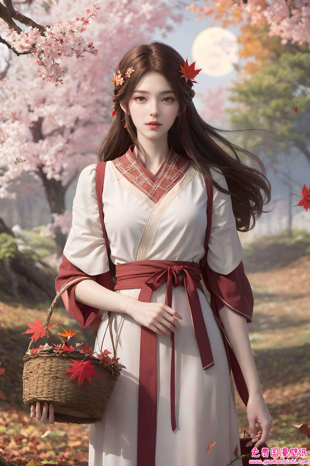 如同紫色壁纸般柔和养眼以一抹俏丽的身影