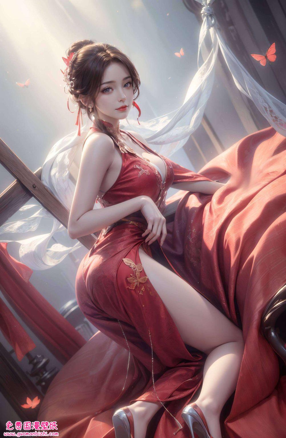 每当看到火灵儿帅气壁纸图片诠释着动漫美女的内涵