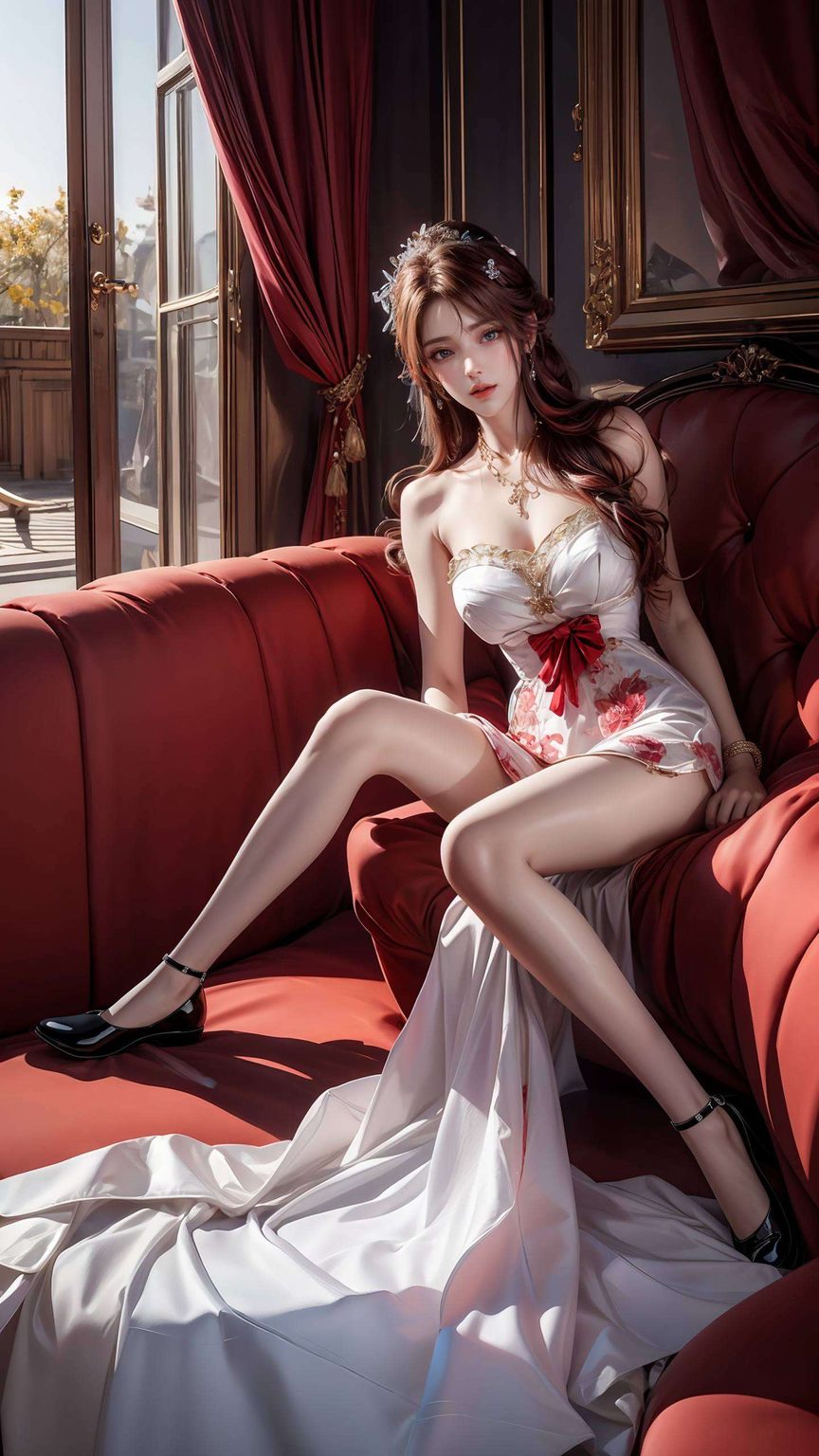 她可是来自完美世界的国漫女神呢！不仅眼神灵动随时准备在你的手机上跳起欢快的舞蹈！快让你的iPhone变成国漫的美丽舞台吧！🎉🔥