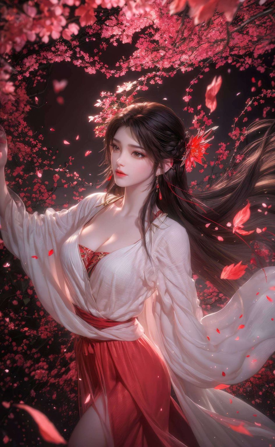 实乃视觉盛宴之极致！又展现动漫美女的灵动