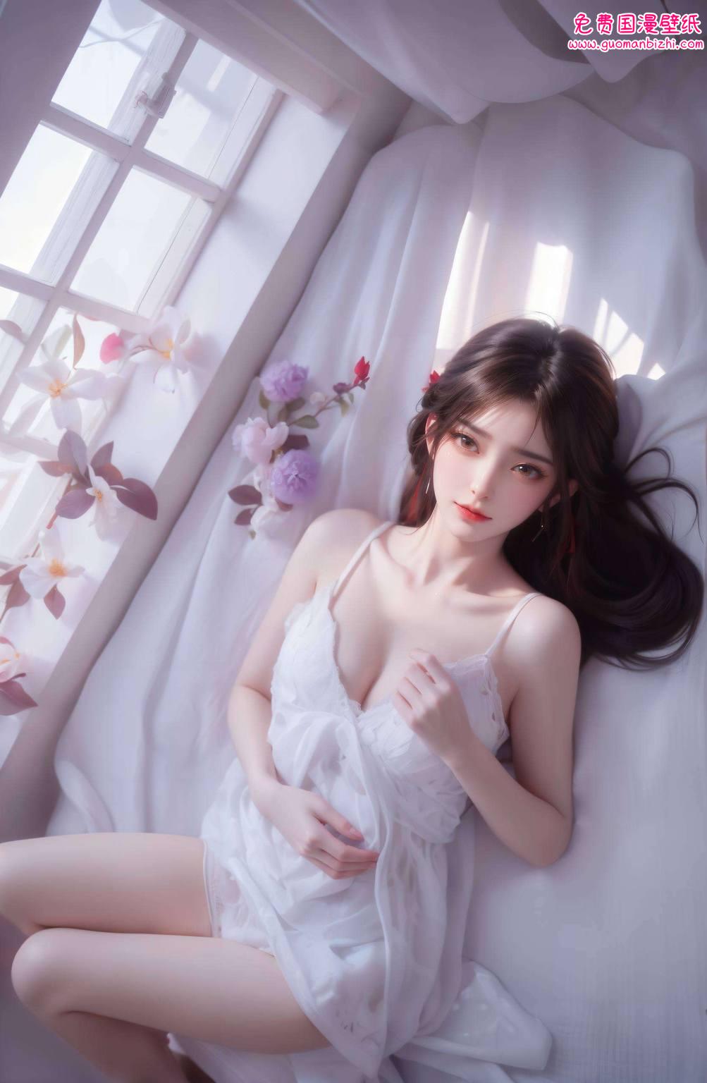 不仅眼神中带着一丝调皮嘿