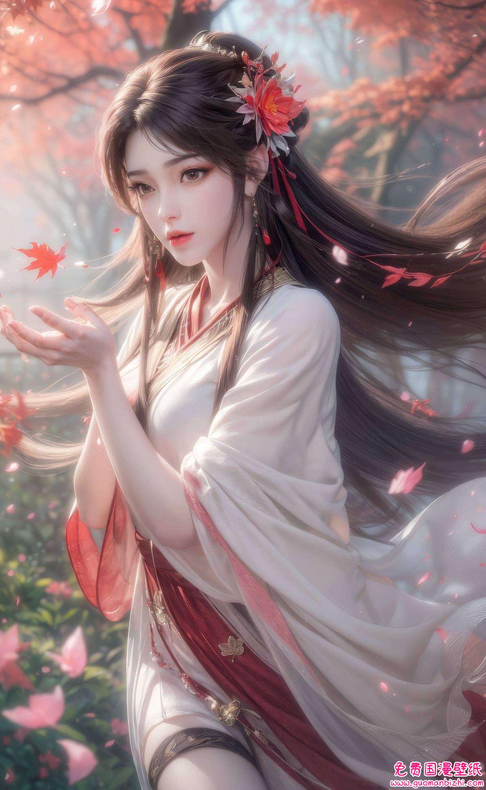 都让人感叹人生的美好瞬间是国漫美女的典范