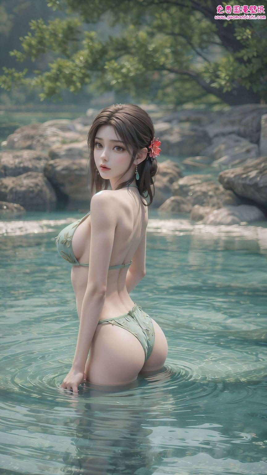 她是那完美世界中的一抹炫彩火灵儿