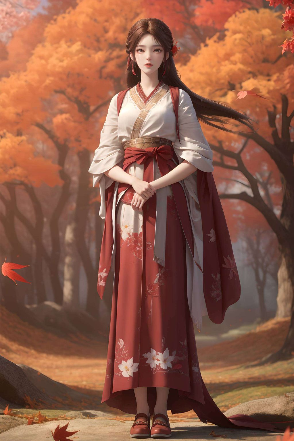 都让人沉浸在无尽的幻想之中她是国漫中的一位女神
