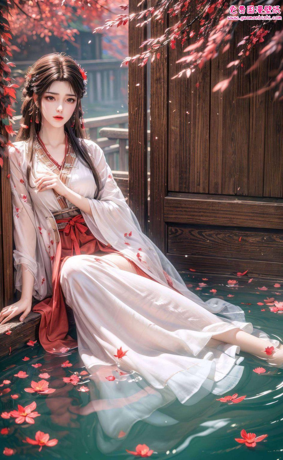 仿佛诉说着国漫美女的传奇她的每一次出现