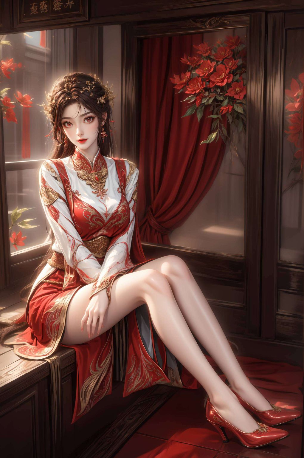 他们成为了国漫壁纸上的绝美风景火灵儿那灵动飘逸的身影
