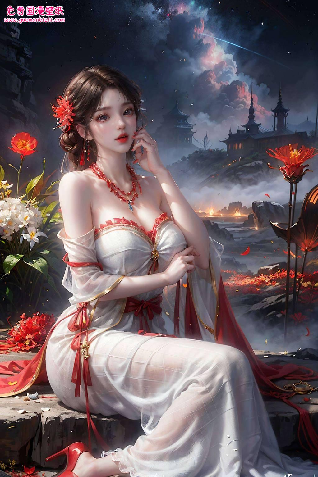 都让人感叹人生的短暂与美好那国漫中熠熠生辉的女神