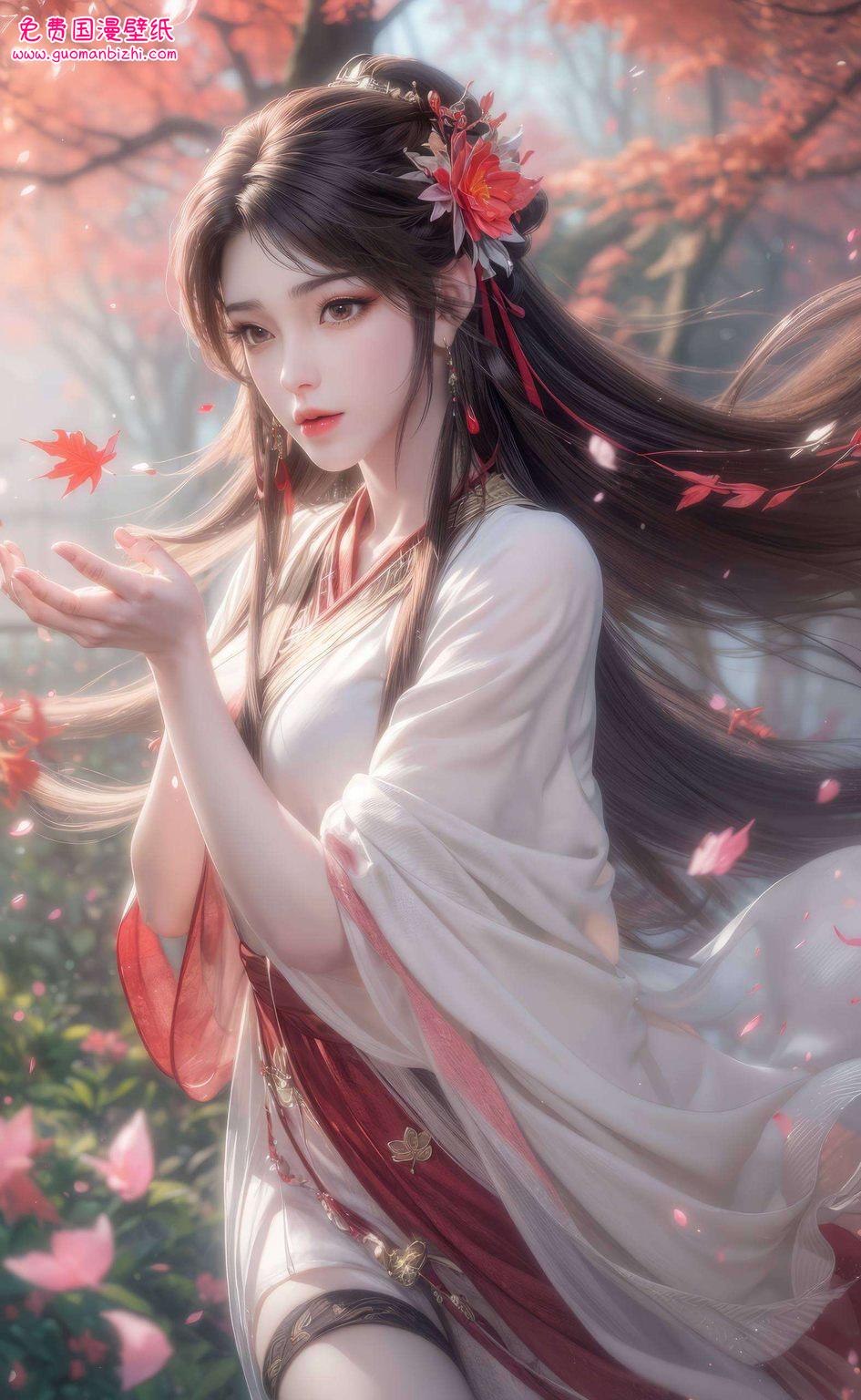 捕获了无数粉丝的心如同玄幻故事中的女神