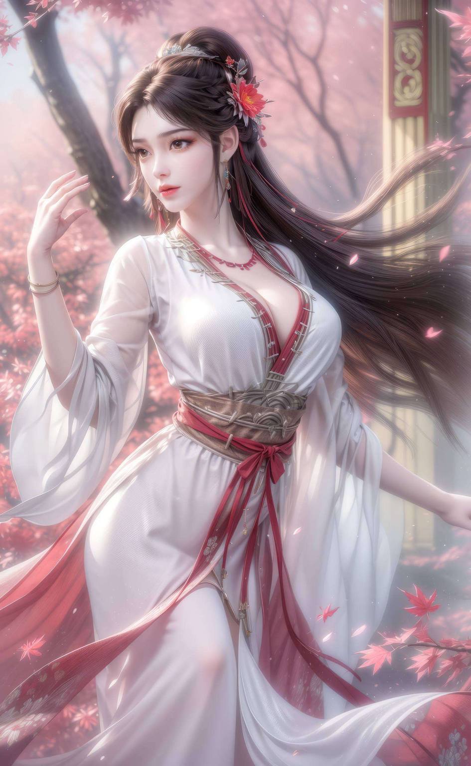 美得让人心花怒放宛若昊天宗仙子下凡