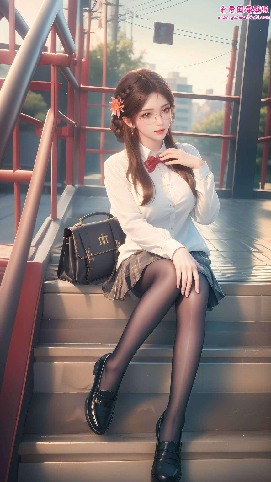 她是【国漫女神】此壁纸将她的风采定格