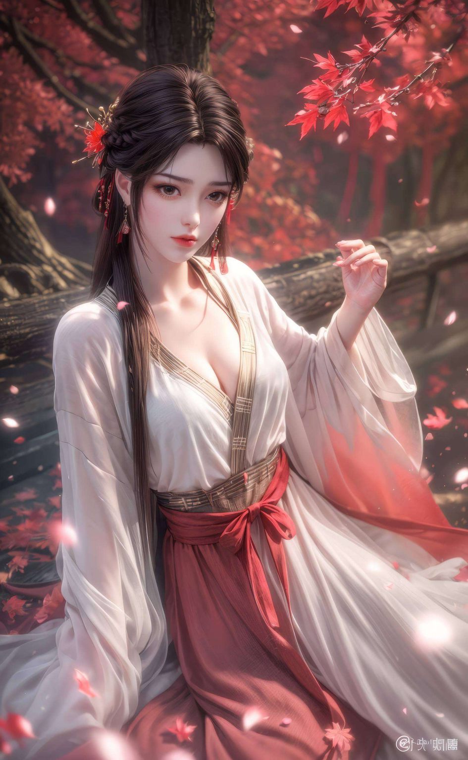 如同紫色壁纸上的精灵在这完美世界的画卷中