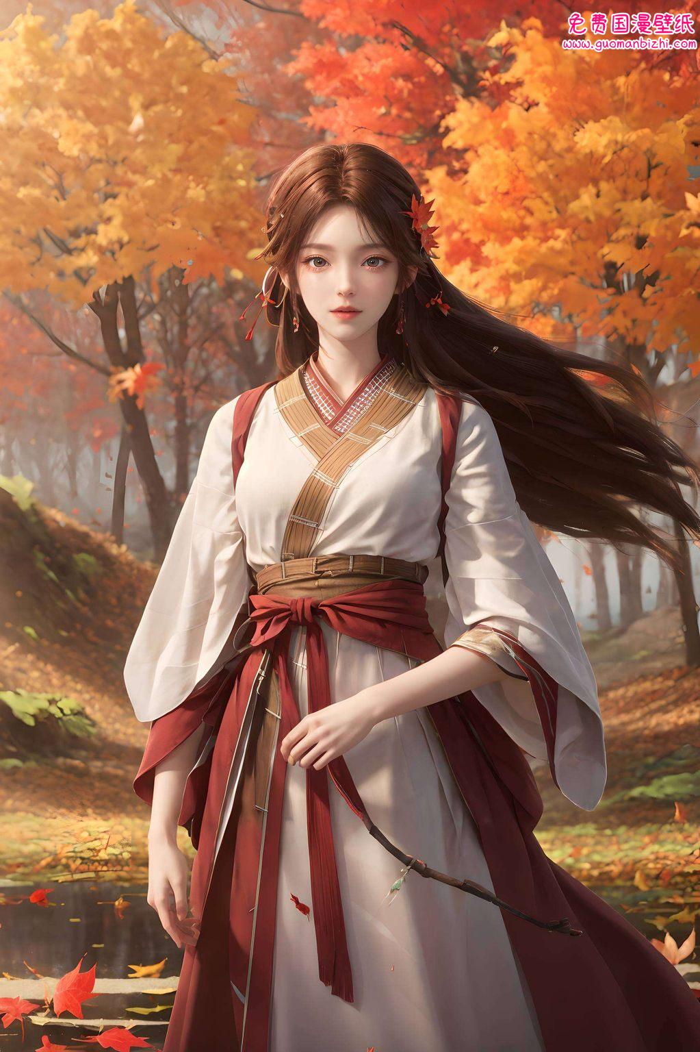 她的眼神中藏着深深的智慧是心灵的归宿