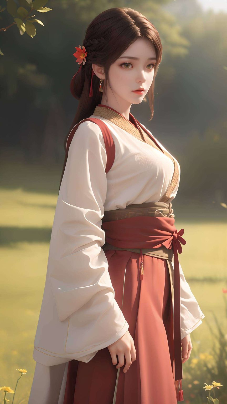 国产动漫《完美世界》中的绝世美女火灵儿之美