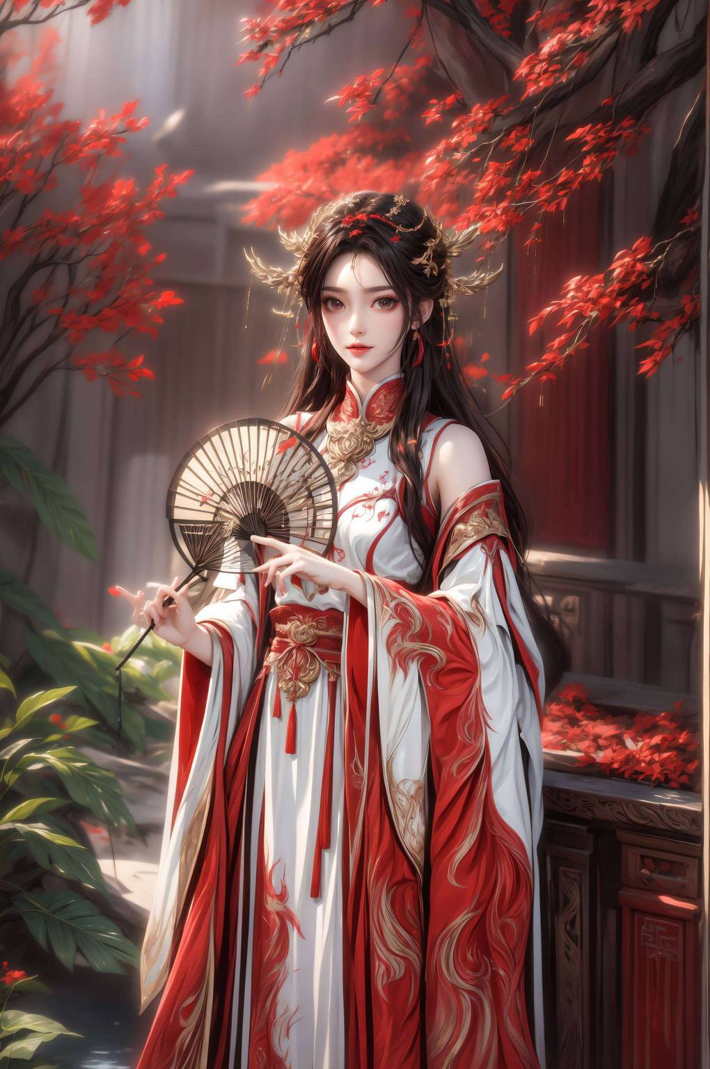 火灵儿之美令人欣喜若狂