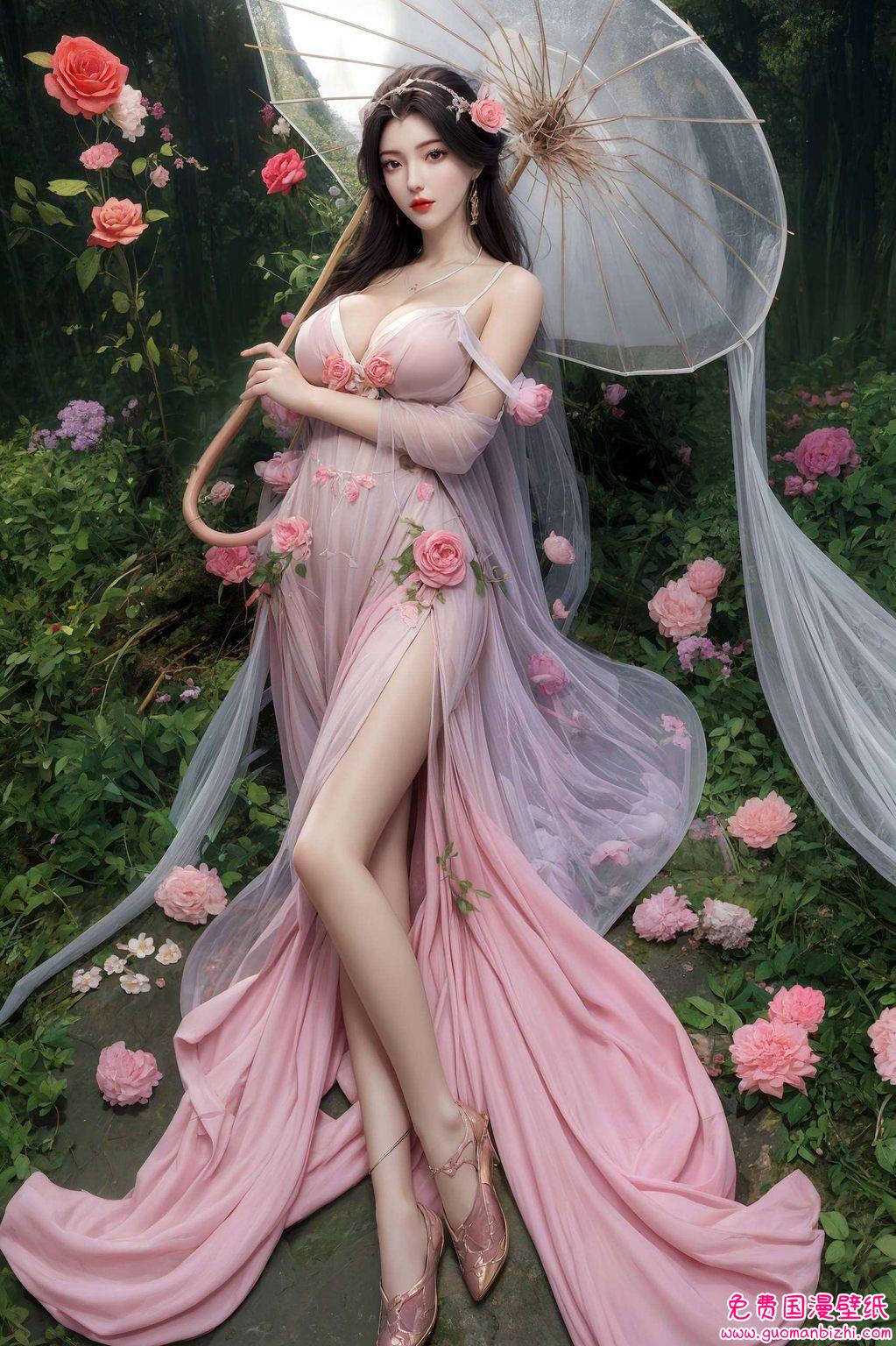 更是国漫女神的完美诠释时而摇身一变