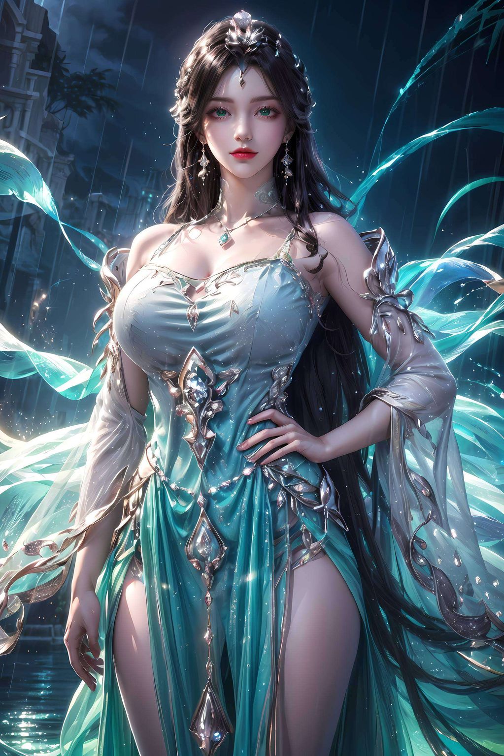 带给你一份独一无二的唯美享受让柳神的飘逸长发与国漫女神的柔美眼神交织