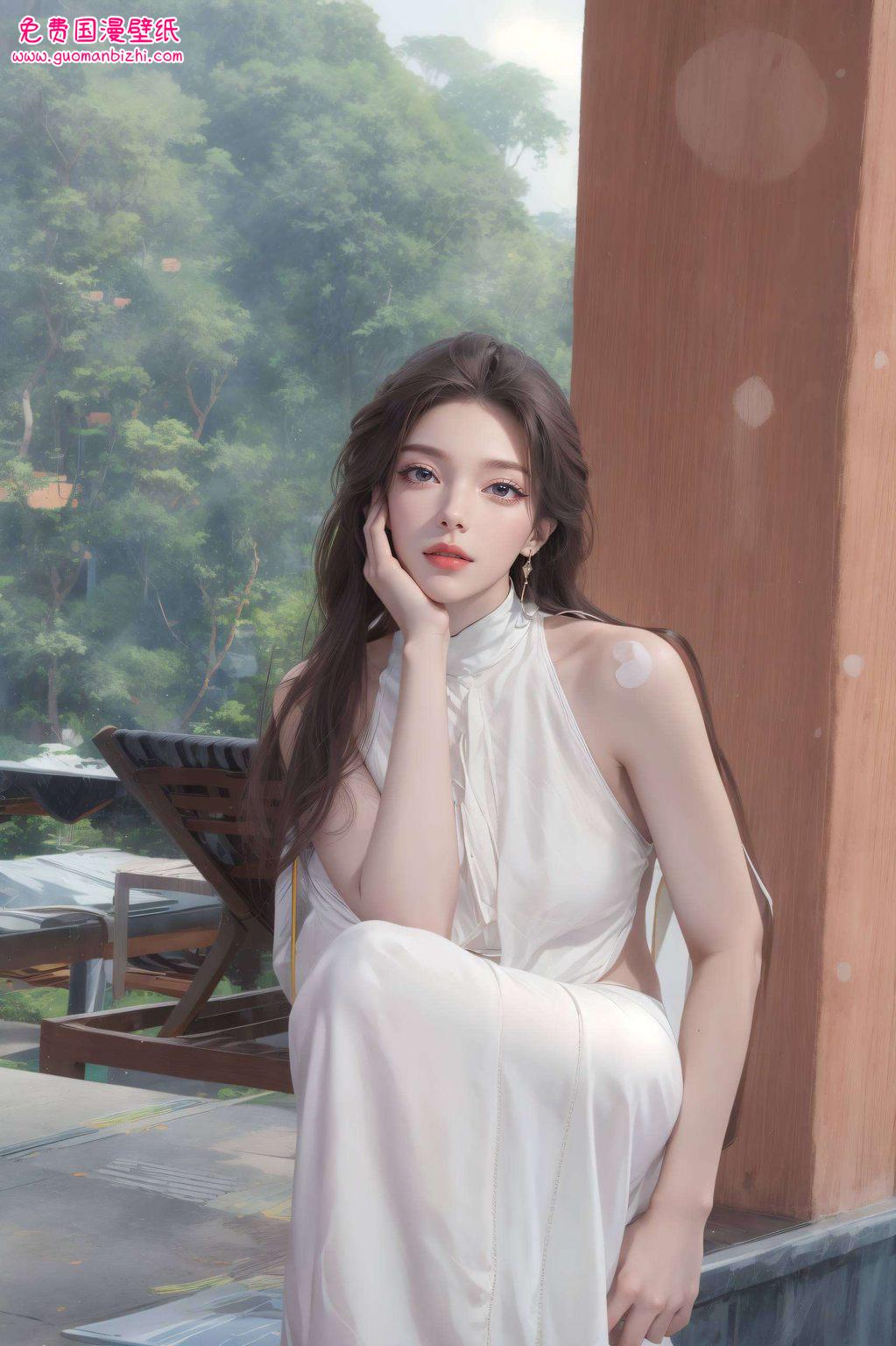 国漫女神的婉约之美每一帧都仿佛是从完美世界中截取的精华