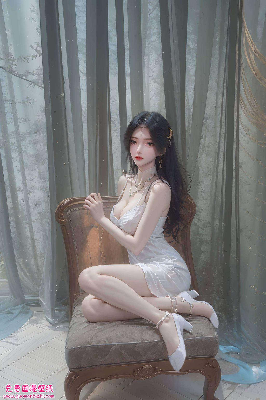 美得让人忍不住想偷藏一张她的壁纸别说是动漫女神